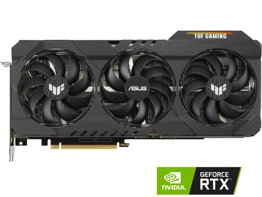 ASUS TUF Gaming NVIDIA GeForce RTX 3080 V2 OC Edition (Best GPUs For 1440p 144hz Gaming)