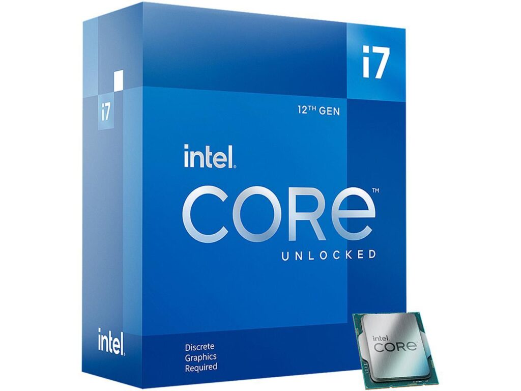 Intel Core i7 12700KF 12 Cores(8P 4E ) Unlocked