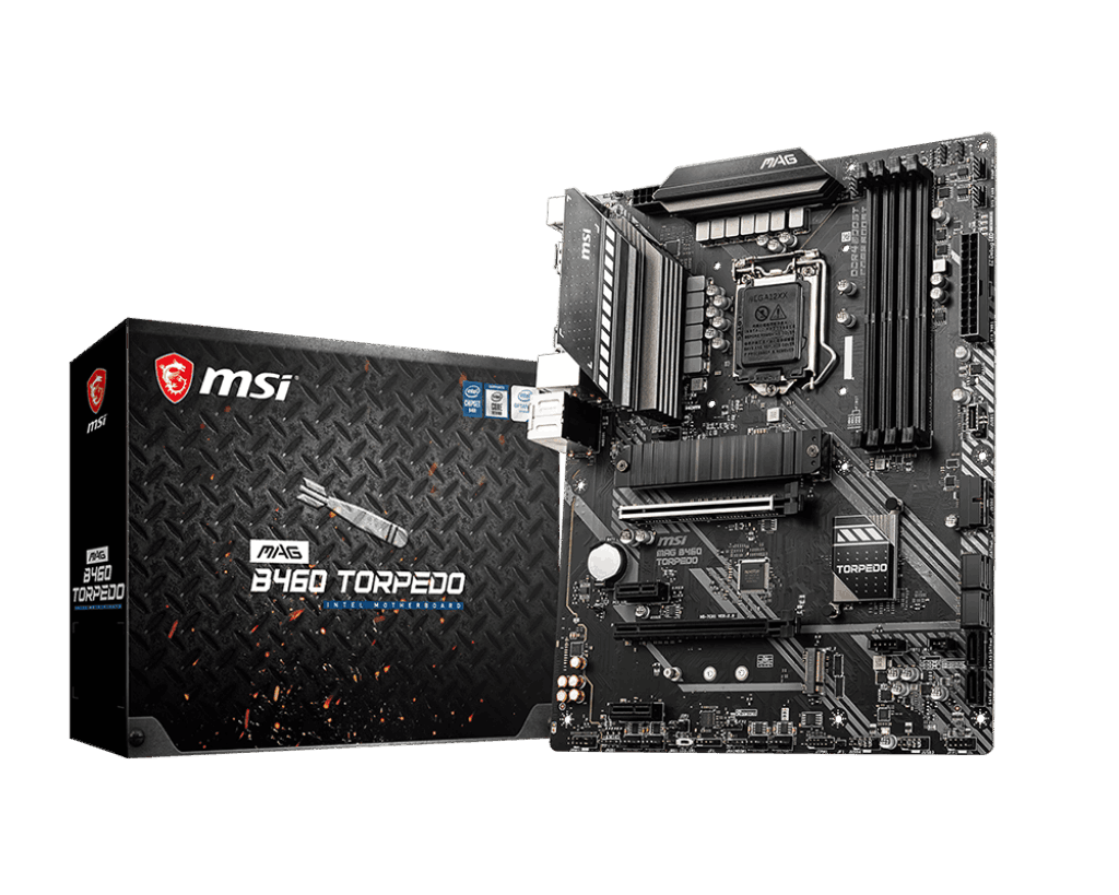 MSI MAG B460 Torpedo Gaming Motherboard - Best budget PC Builds Of 2023