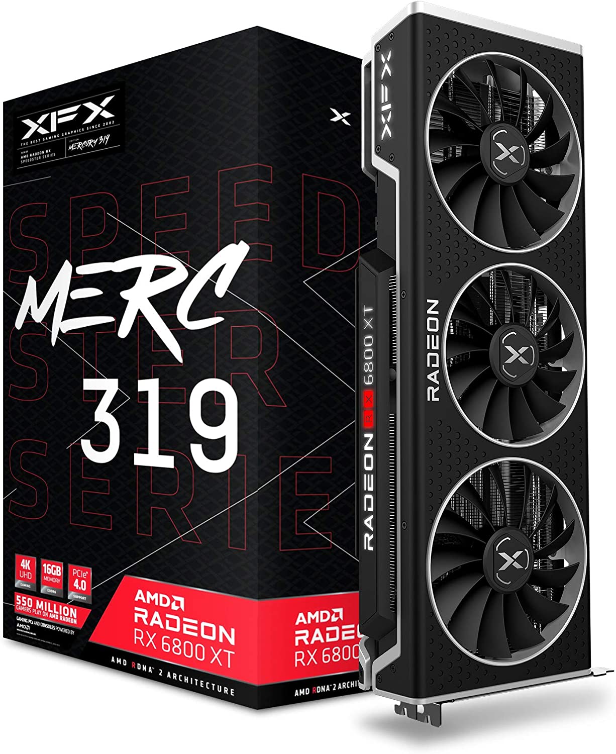 XFX Speedster MERC319 AMD Radeon RX 6800 XT CORE 16GB GPU