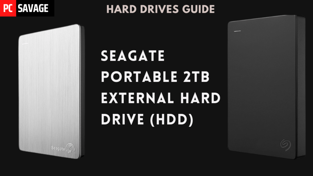 Seagate Portable 2TB External Hard Drive (HDD)