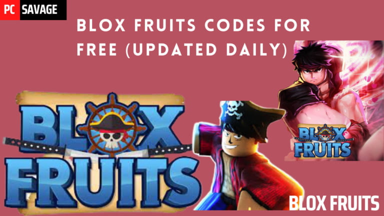 Blox Fruits Codes For Free (Updated Daily) - PCSavage