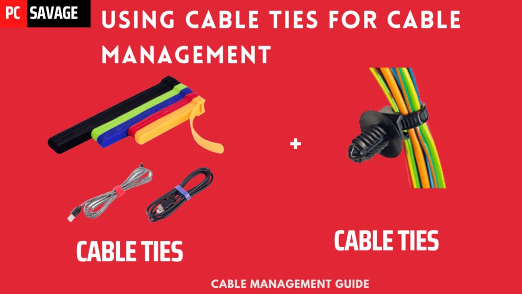 Using Cable Ties For Cable Management